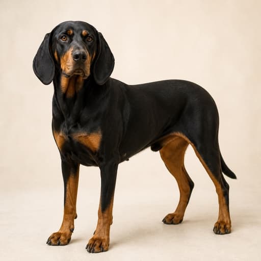 Austrian Black and Tan Hound